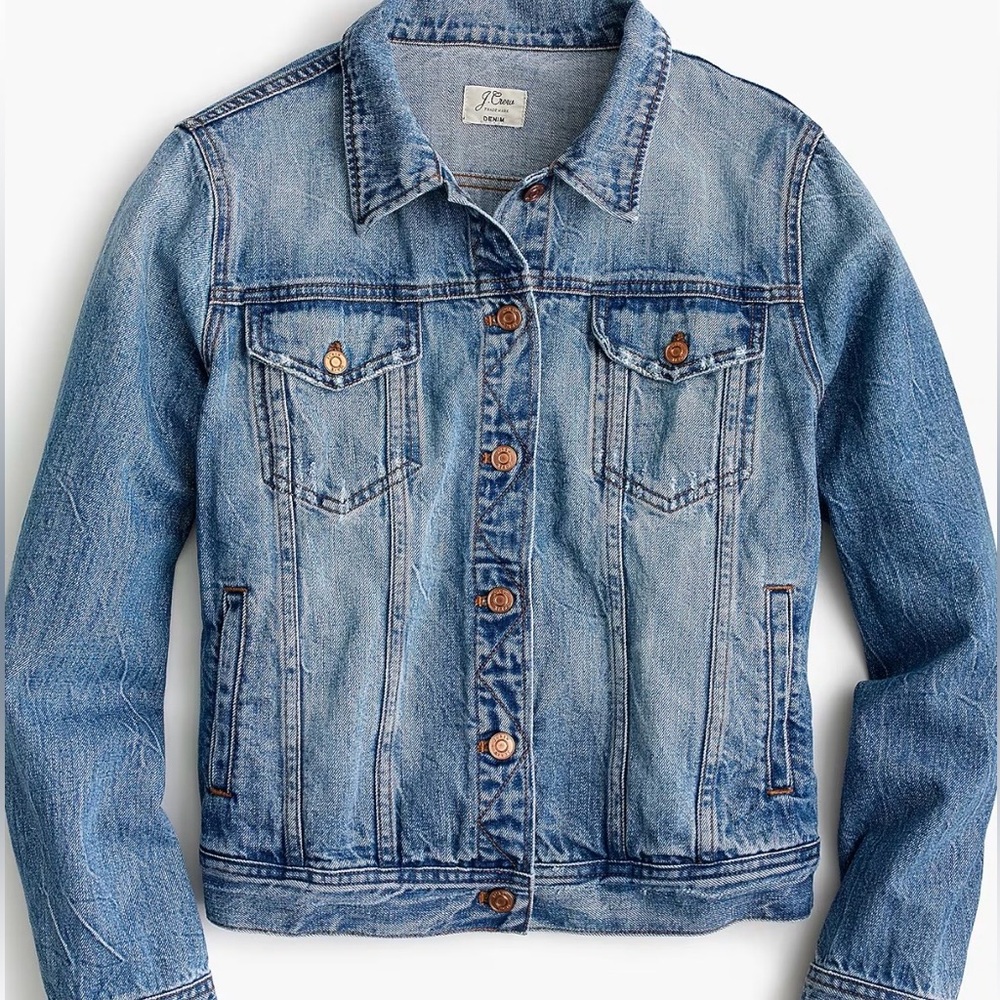 J. Crew Classic Denim Jacket Style H5593